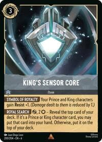 Azurite Sea King's Sensor Core #200/204