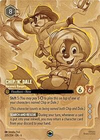 Azurite Sea Chip 'n' Dale - Recovery Rangers (Enchanted) #205/204