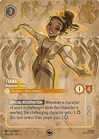 Azurite Sea Tiana - Restaurant Owner (Enchanted) #206/204
