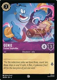 Azurite Sea Genie - Excited Shipbuilder #38/204