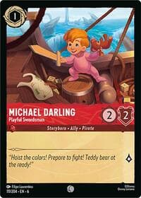 Azurite Sea Michael Darling - Playful Swordsman #111/204