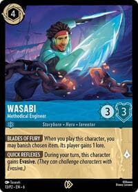 Disney Lorcana Promo Cards Wasabi - Methodical Engineer #13