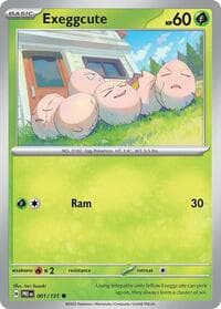SV: Prismatic Evolutions Exeggcute #001/131