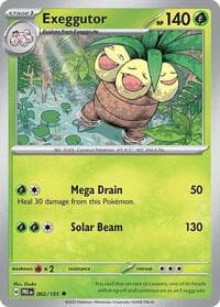 SV: Prismatic Evolutions Exeggutor #002/131