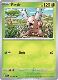 SV: Prismatic Evolutions Pinsir #003/131