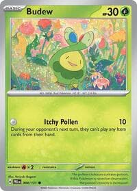 SV: Prismatic Evolutions Budew #004/131