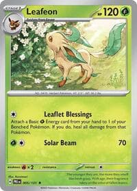 SV: Prismatic Evolutions Leafeon #005/131