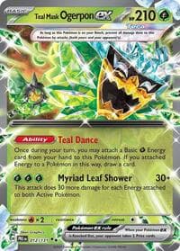 SV: Prismatic Evolutions Teal Mask Ogerpon ex - 012/131 #012/131