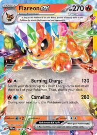 SV: Prismatic Evolutions Flareon ex - 014/131 #014/131