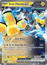 SV: Prismatic Evolutions Iron Hands ex - 031/131 #031/131