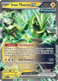 SV: Prismatic Evolutions Iron Thorns ex #032/131