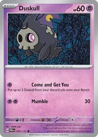 SV: Prismatic Evolutions Duskull #035/131