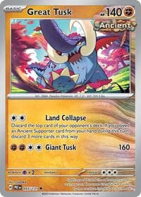 SV: Prismatic Evolutions Great Tusk #055/131