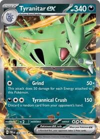 SV: Prismatic Evolutions Tyranitar ex #064/131