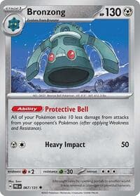 SV: Prismatic Evolutions Bronzong #067/131