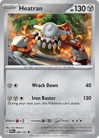 SV: Prismatic Evolutions Heatran #068/131