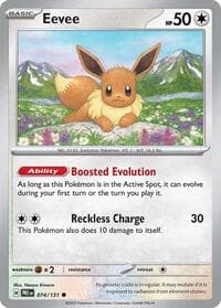 SV: Prismatic Evolutions Eevee #074/131