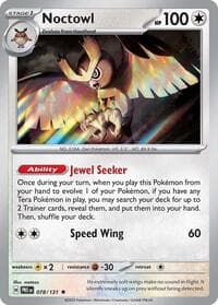 SV: Prismatic Evolutions Noctowl #078/131