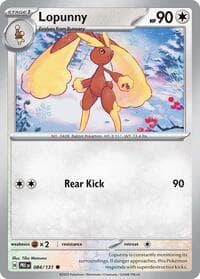 SV: Prismatic Evolutions Lopunny #084/131