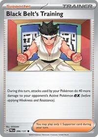 SV: Prismatic Evolutions Black Belt's Training - 096/131 #096/131