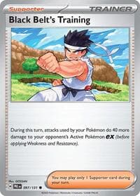 SV: Prismatic Evolutions Black Belt's Training - 097/131 #097/131
