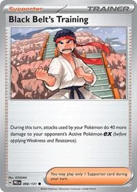 SV: Prismatic Evolutions Black Belt's Training - 098/131 #098/131
