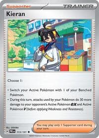 SV: Prismatic Evolutions Kieran - 113/131 #113/131