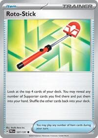 SV: Prismatic Evolutions Roto-Stick #127/131