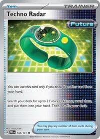 SV: Prismatic Evolutions Techno Radar #130/131