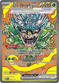 SV: Prismatic Evolutions Teal Mask Ogerpon ex - 145/131 #145/131