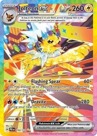 SV: Prismatic Evolutions Jolteon ex - 153/131 #153/131