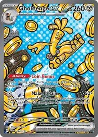 SV: Prismatic Evolutions Gholdengo ex #164/131