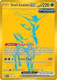 SV: Prismatic Evolutions Iron Leaves ex #176/131
