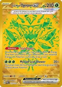 SV: Prismatic Evolutions Teal Mask Ogerpon ex - 177/131 #177/131