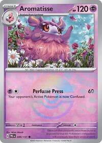 SV: Prismatic Evolutions Aromatisse (Poke Ball Pattern) #039/131