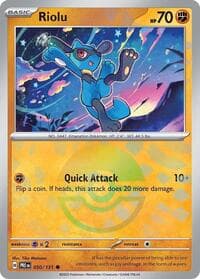 SV: Prismatic Evolutions Riolu (Poke Ball Pattern) #050/131