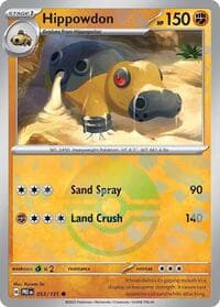 SV: Prismatic Evolutions Hippowdon (Poke Ball Pattern) #053/131