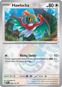 SV: Prismatic Evolutions Hawlucha (Poke Ball Pattern) #089/131