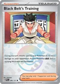 SV: Prismatic Evolutions Black Belt's Training - 096/131 (Poke Ball Pattern) #096/131