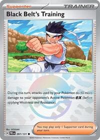 SV: Prismatic Evolutions Black Belt's Training - 097/131 (Poke Ball Pattern) #097/131