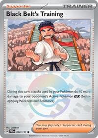 SV: Prismatic Evolutions Black Belt's Training - 098/131 (Poke Ball Pattern) #098/131