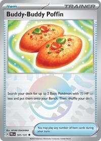 SV: Prismatic Evolutions Buddy-Buddy Poffin (Poke Ball Pattern) #101/131