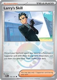 SV: Prismatic Evolutions Larry's Skill - 115/131 (Poke Ball Pattern) #115/131