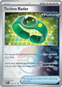 SV: Prismatic Evolutions Techno Radar (Poke Ball Pattern) #130/131