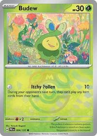 SV: Prismatic Evolutions Budew (Master Ball Pattern) #004/131