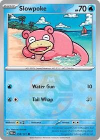 SV: Prismatic Evolutions Slowpoke (Master Ball Pattern) #018/131