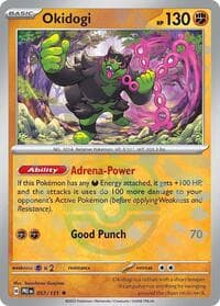 SV: Prismatic Evolutions Okidogi (Master Ball Pattern) #057/131