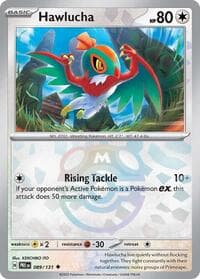 SV: Prismatic Evolutions Hawlucha (Master Ball Pattern) #089/131