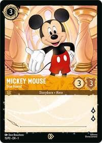 Disney Lorcana Promo Cards Mickey Mouse - True Friend #15