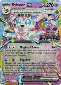 Miscellaneous Cards & Products Sylveon ex - 041/131 (Prismatic Evolutions Stamp) #041/131